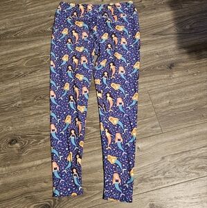 T/C mermaid leggings.